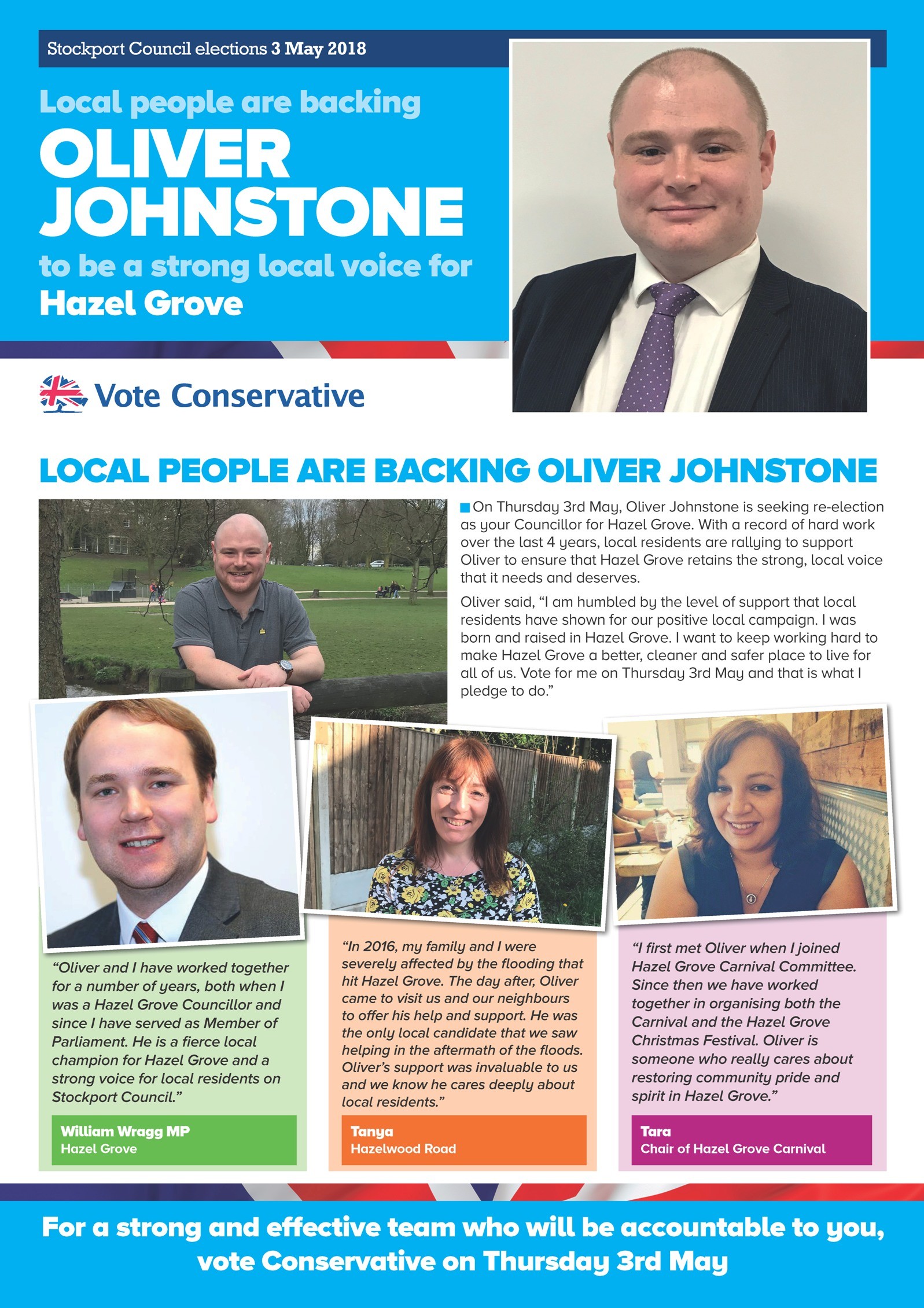 Oliver Johnstone Endorsement Leaflet pg 1