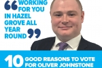 10 Reasons to Vote Cllr Oliver Johnstone